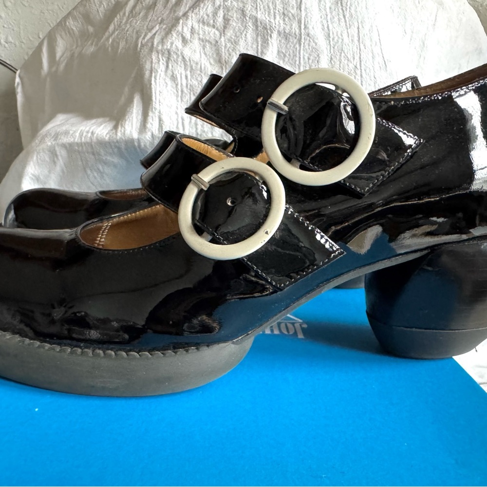 John Fluevog Go Groovy Aubrey Black - Picture 2 of 13